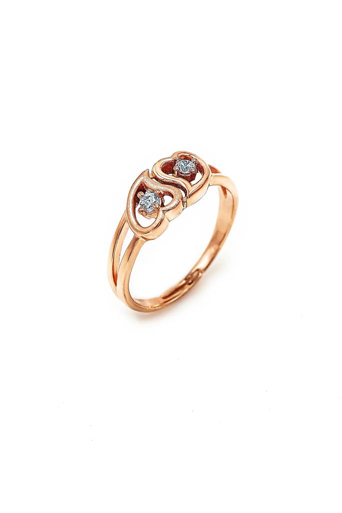 Silberry 925 Sterling Silver Soulmate Adjustable Ring : R19