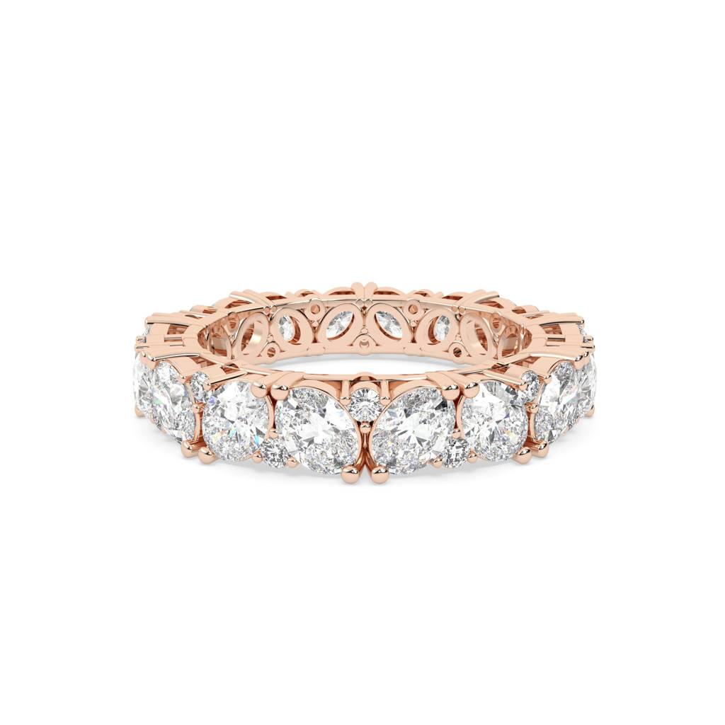 Classic Oval Eternity Band : SFJ0924LR-085