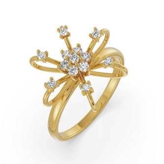 Star Diamond Ring : R376