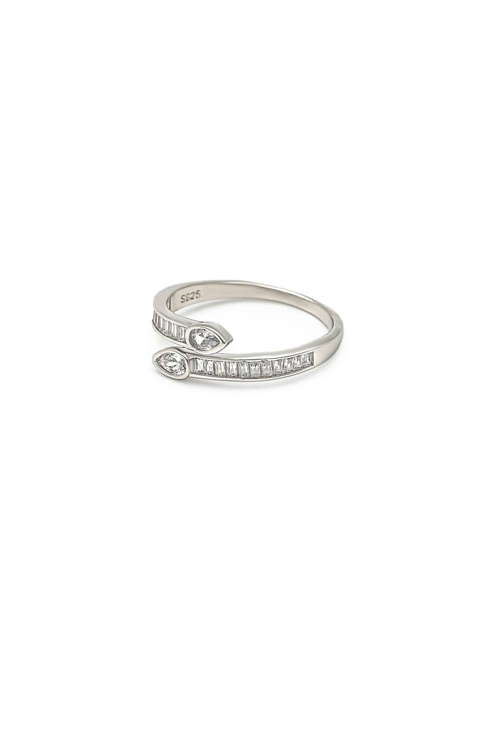 Silberry 925 Sterling Silver Twister Ring : R445