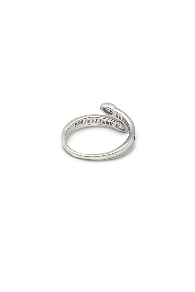 Silberry 925 Sterling Silver Twister Ring : R445