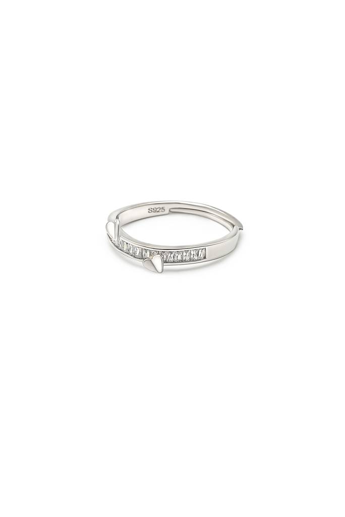 Silberry 925 Sterling Silver Affirmation Ring : R599