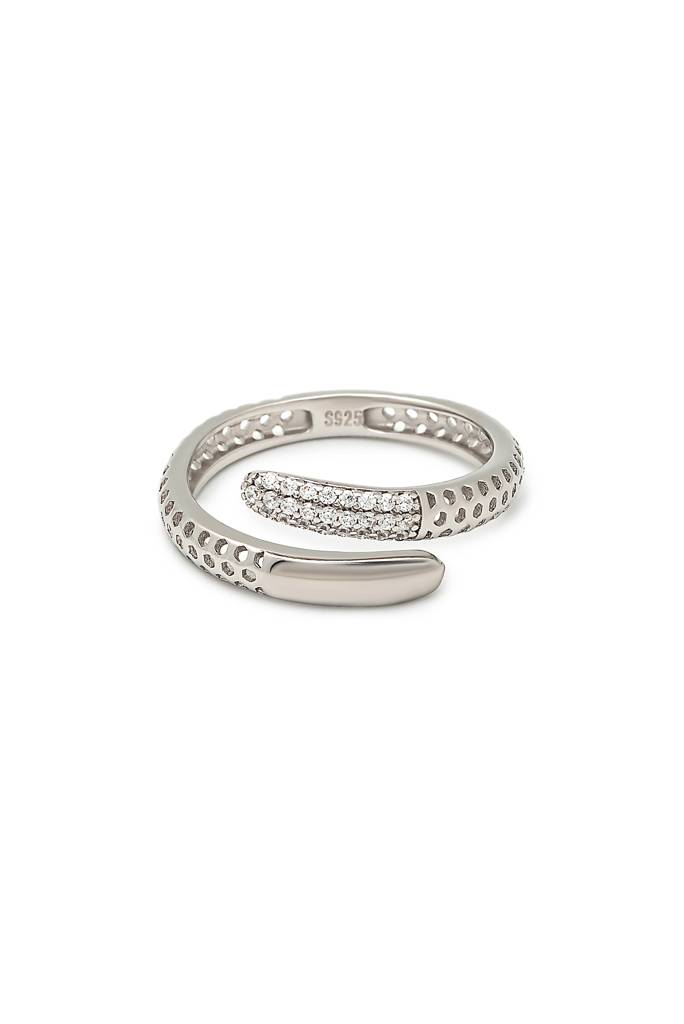 Silberry 925 Sterling Silver Nebula Ring : R632