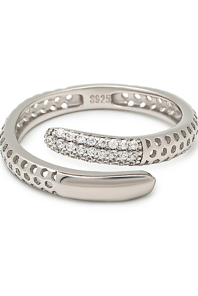 Silberry 925 Sterling Silver Nebula Ring : R632