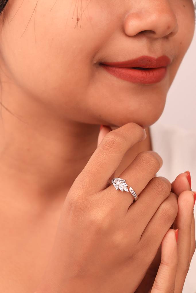 Silberry 925 Sterling Silver Celestial Ring : R649
