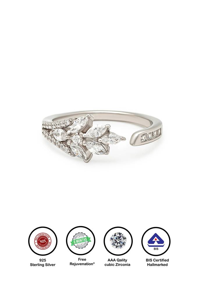 Silberry 925 Sterling Silver Celestial Ring : R649