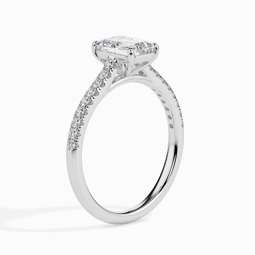 Emerald Cut Solitaire Ring