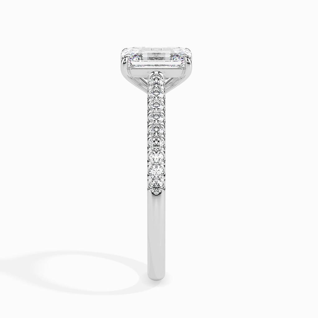 Emerald Cut Solitaire Ring