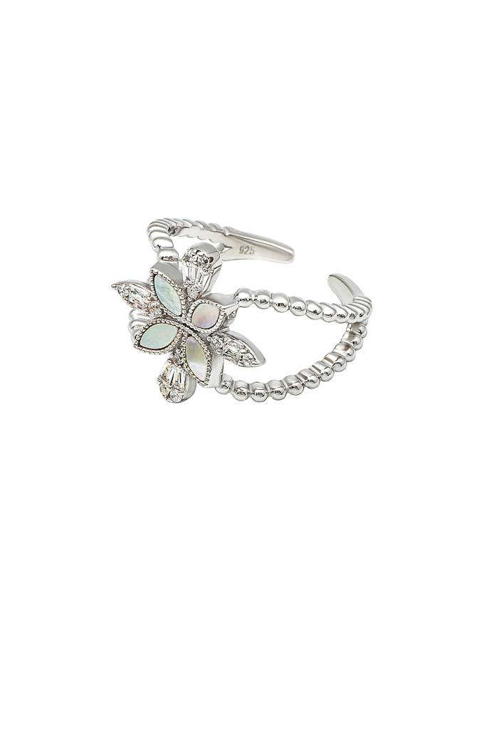 Silberry 925 Sterling Silver Gracious Wings Ring : R678