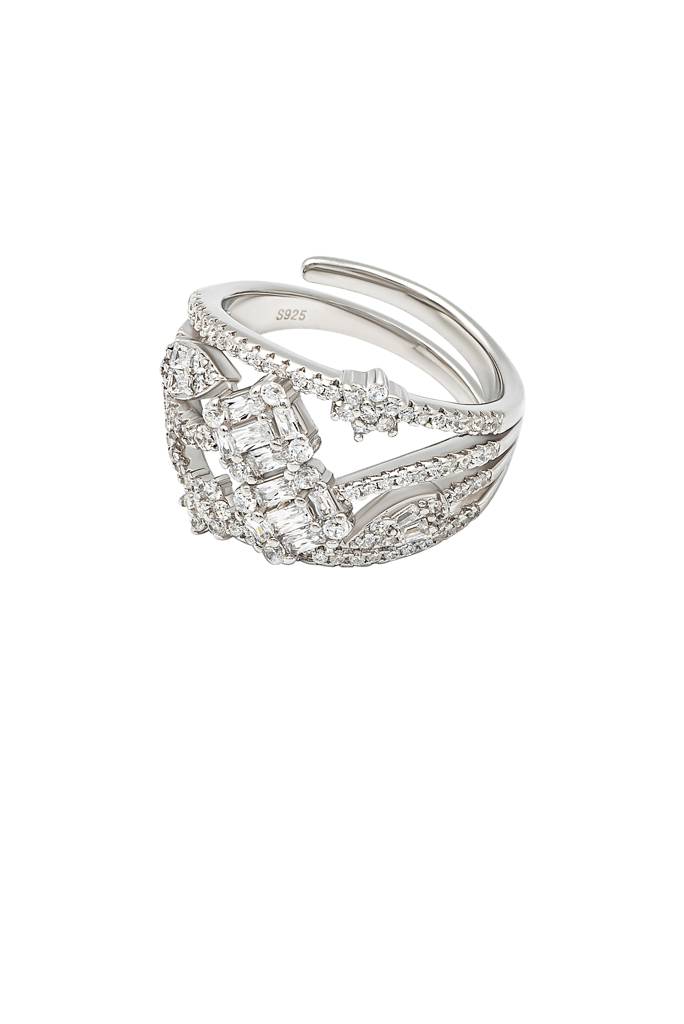 Silberry 925 Sterling Silver Royal Crown Ring : R698