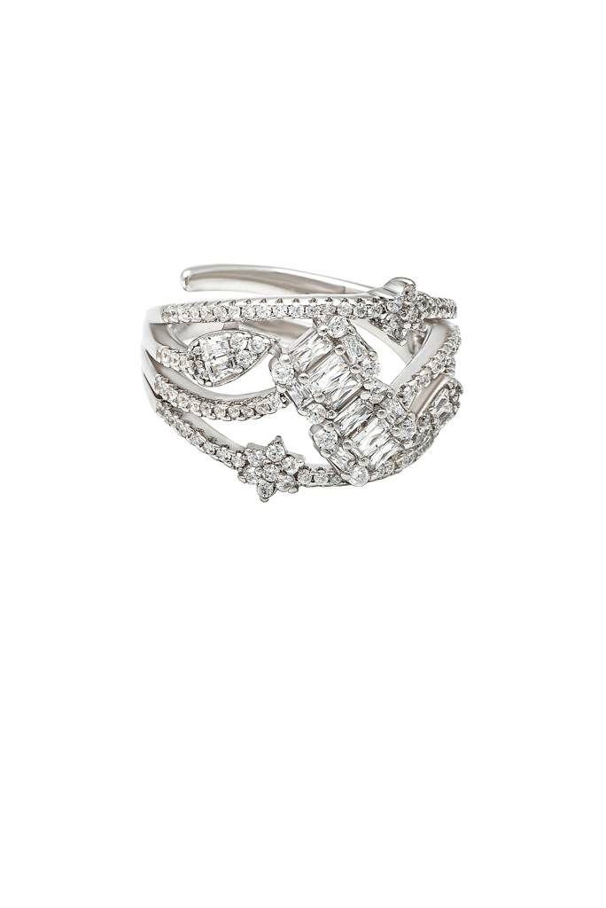 Silberry 925 Sterling Silver Royal Crown Ring : R698