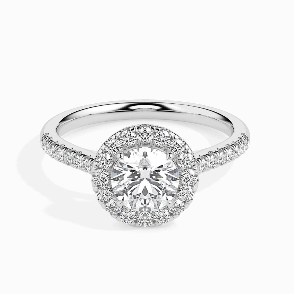 Queen Solitaire Diamond Ring