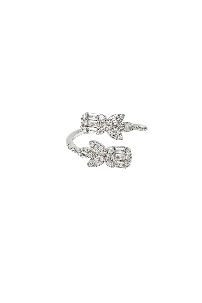 Silberry 925 Sterling Silver Petal Ring : R802