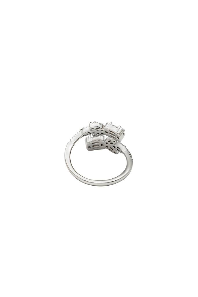 Silberry 925 Sterling Silver Petal Ring : R802