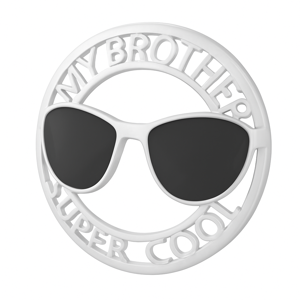 925 Silver My Brother Super Cool Rakhi : RAKHI-01