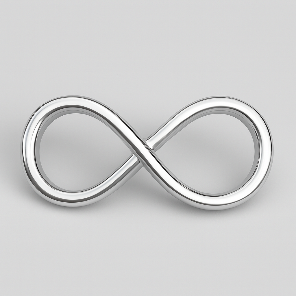 925 Silver Infinity Rakhi : RAKHI-12