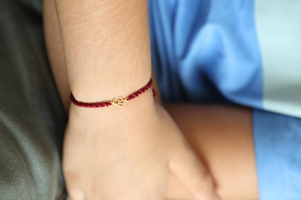 Kids Mini Om Rakhi : RAO-BA-Y-BR