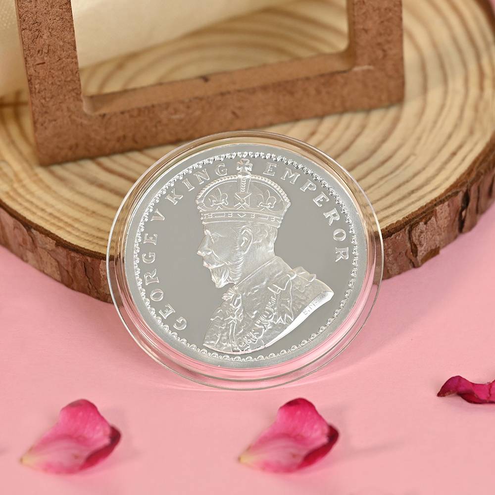 Pure 999 Silver 20G George V King Emperor Coin Pure 999 Silver