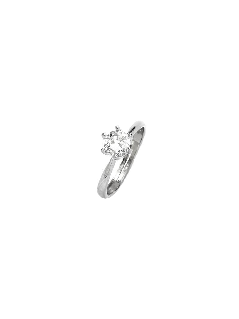 Radiant Spark Crystal Ring For Couple For Girlfriend & Boyfriend : RC24338-S