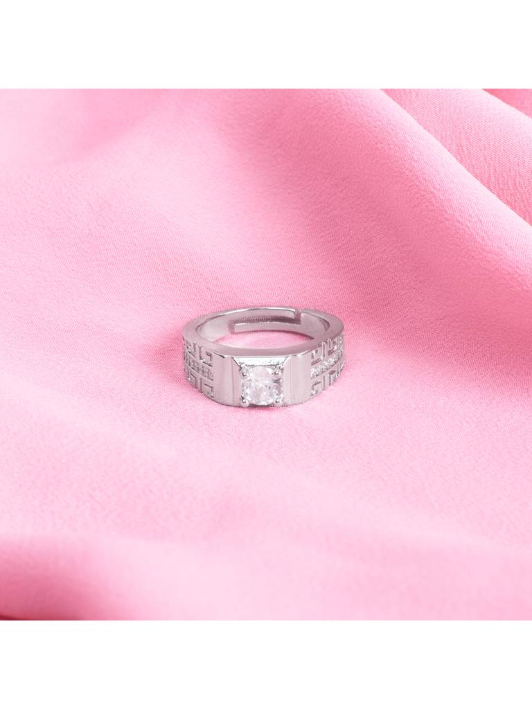Unity Solitaire Couple Ring For Him & Her : RC24340-S