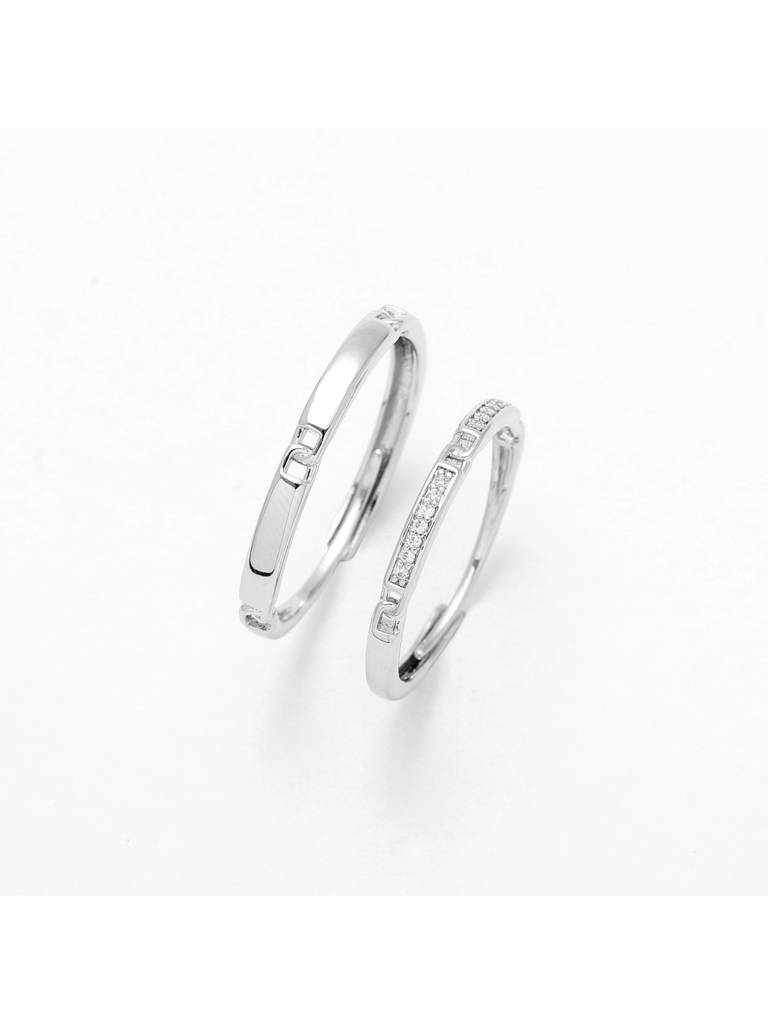 Regal Radiance Stone Ring For Girlfriend & Boyfriend : RC24347-S
