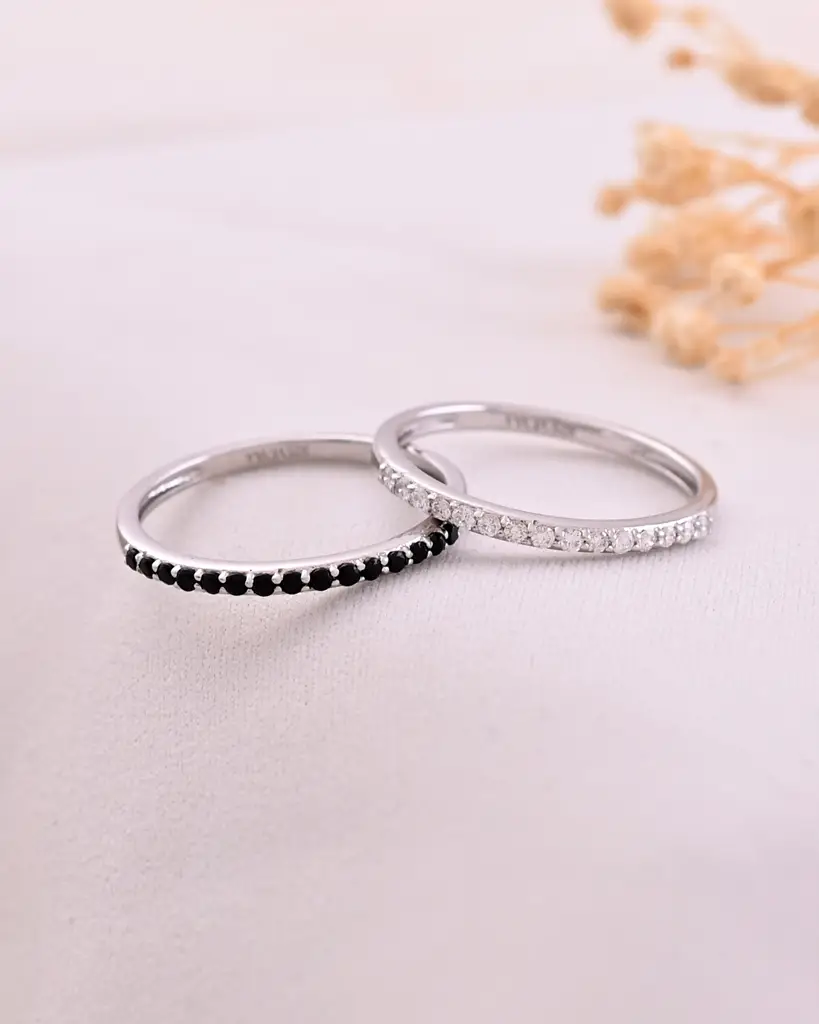 0.14 Carat Set Of 2 Ring : RG5161