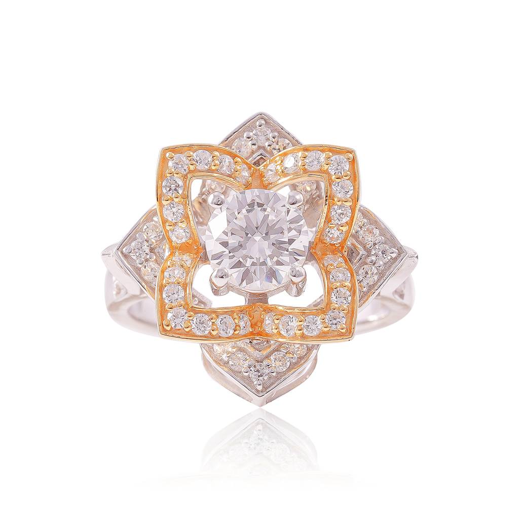 Stella Lotus Ring : RGS-075-W