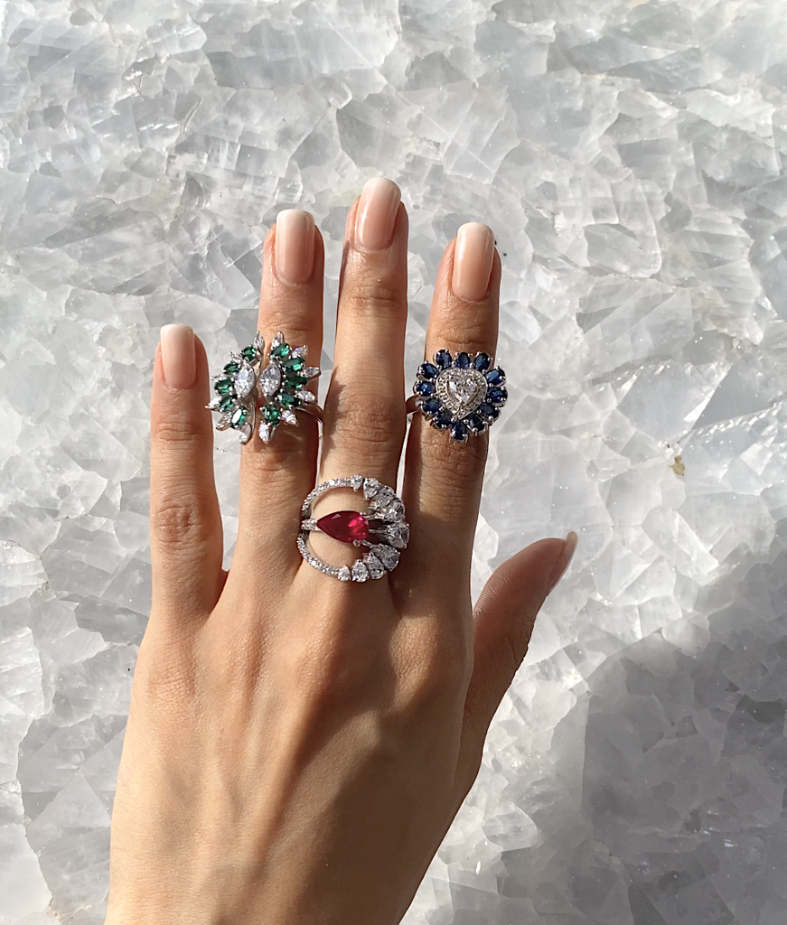 Scarlet Rogue Ring : RGS-106-RD