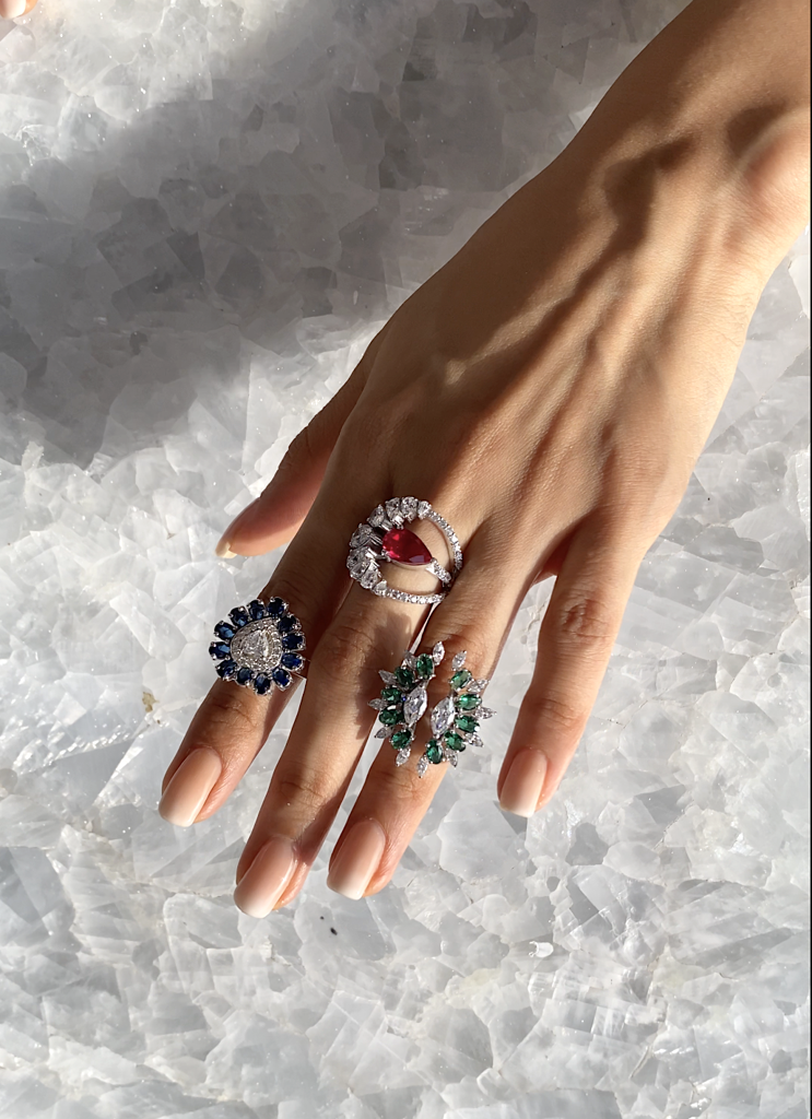 Ivy Marquise Ring : RGS-108-GR