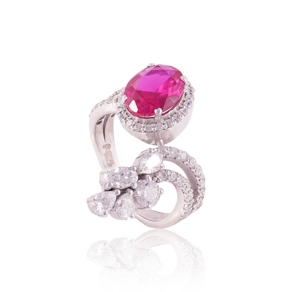 Melody Ruby Ring : RGS-113-RD