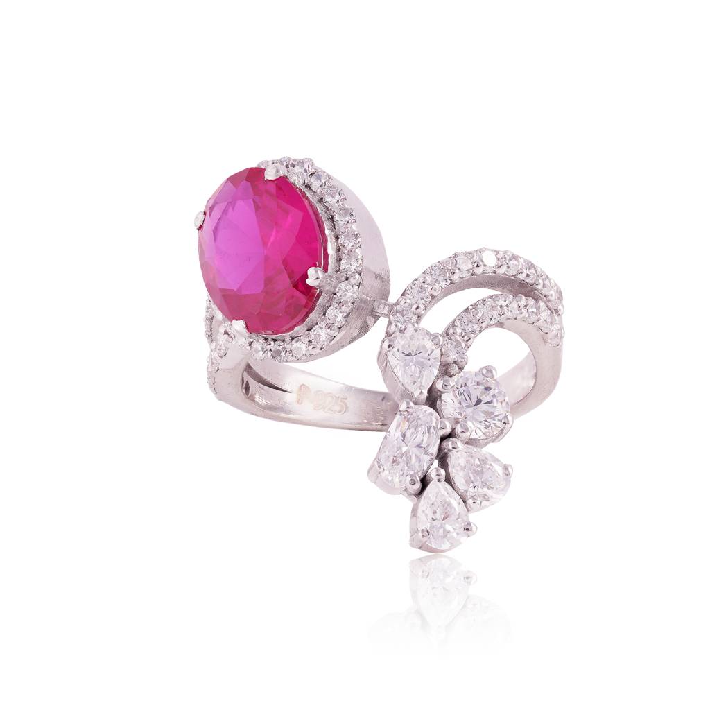 Melody Ruby Ring : RGS-113-RD