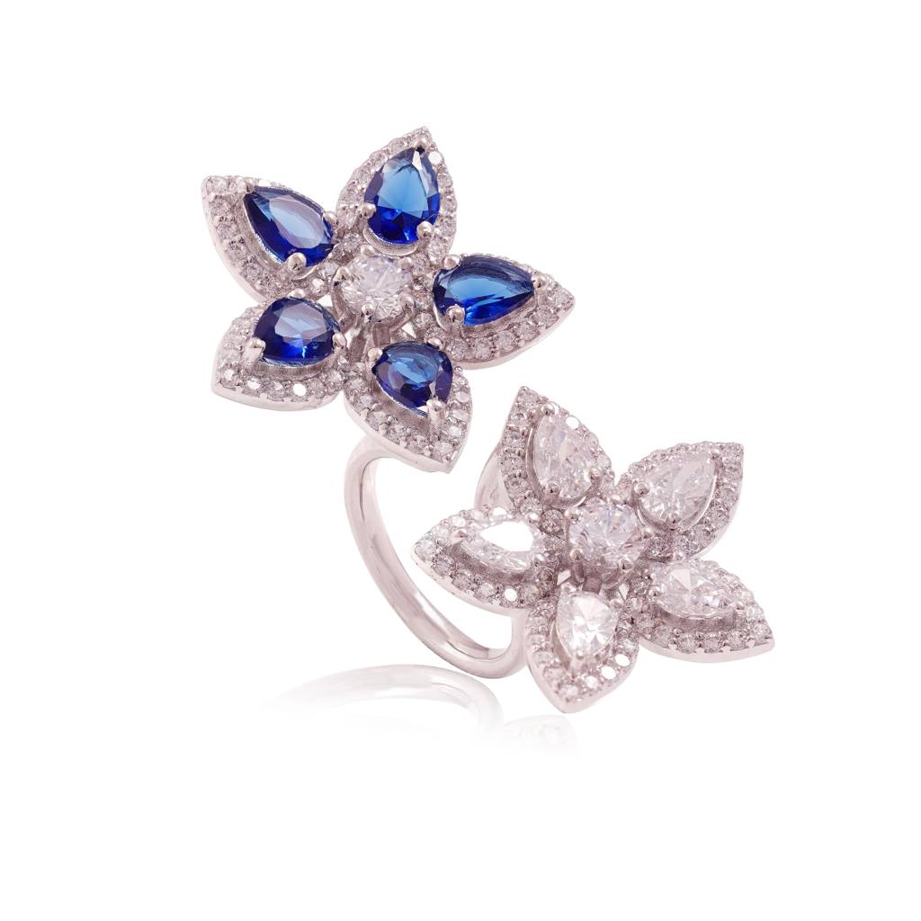 Two Of A Kind Ring : RGS-123-BL