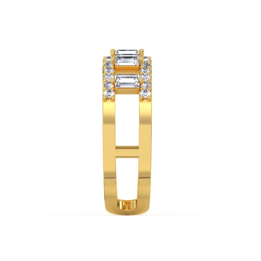 Diamond Baugette Band : RG_520_24