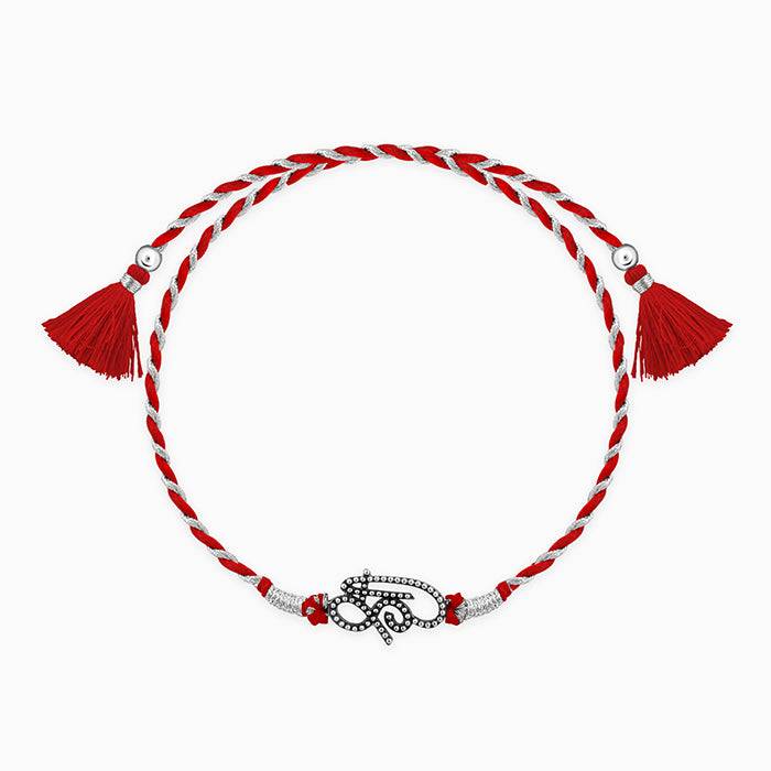 Oxidised Silver Shree Rakhi : RK005