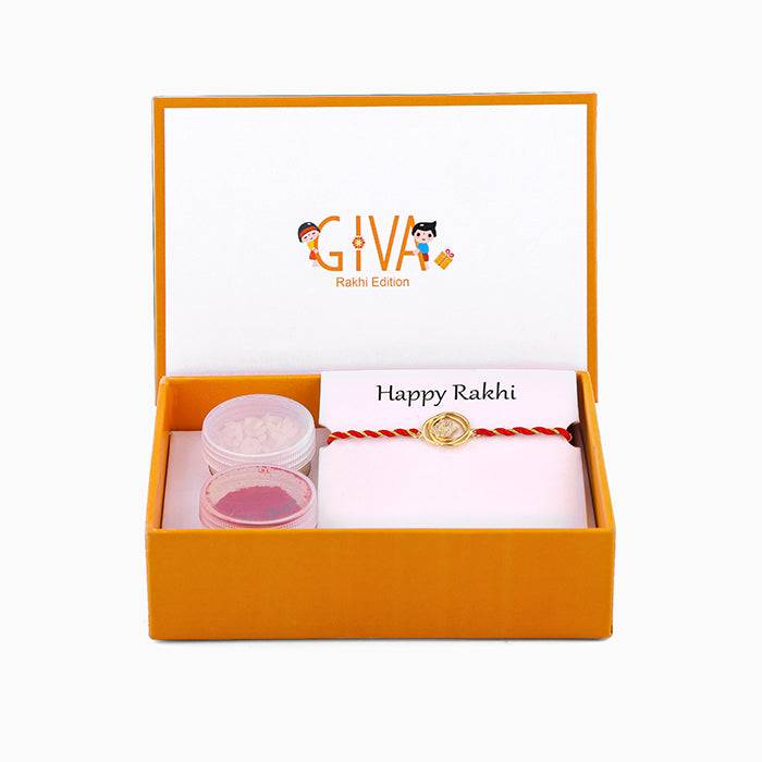 Golden Pure Affection Rakhi : RK0182