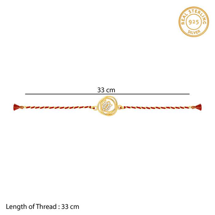 Golden Pure Affection Rakhi : RK0182