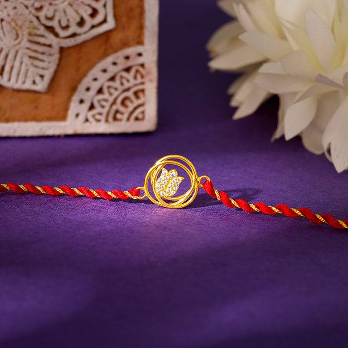 Golden Pure Affection Rakhi : RK0182
