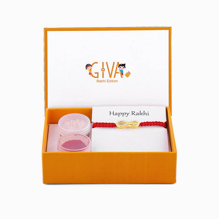Golden Infinity Rakhi : RK0185