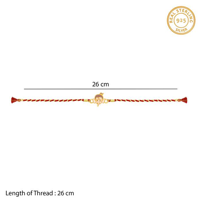 Golden Bal Ganesh Rakhi For Kids : RK0255