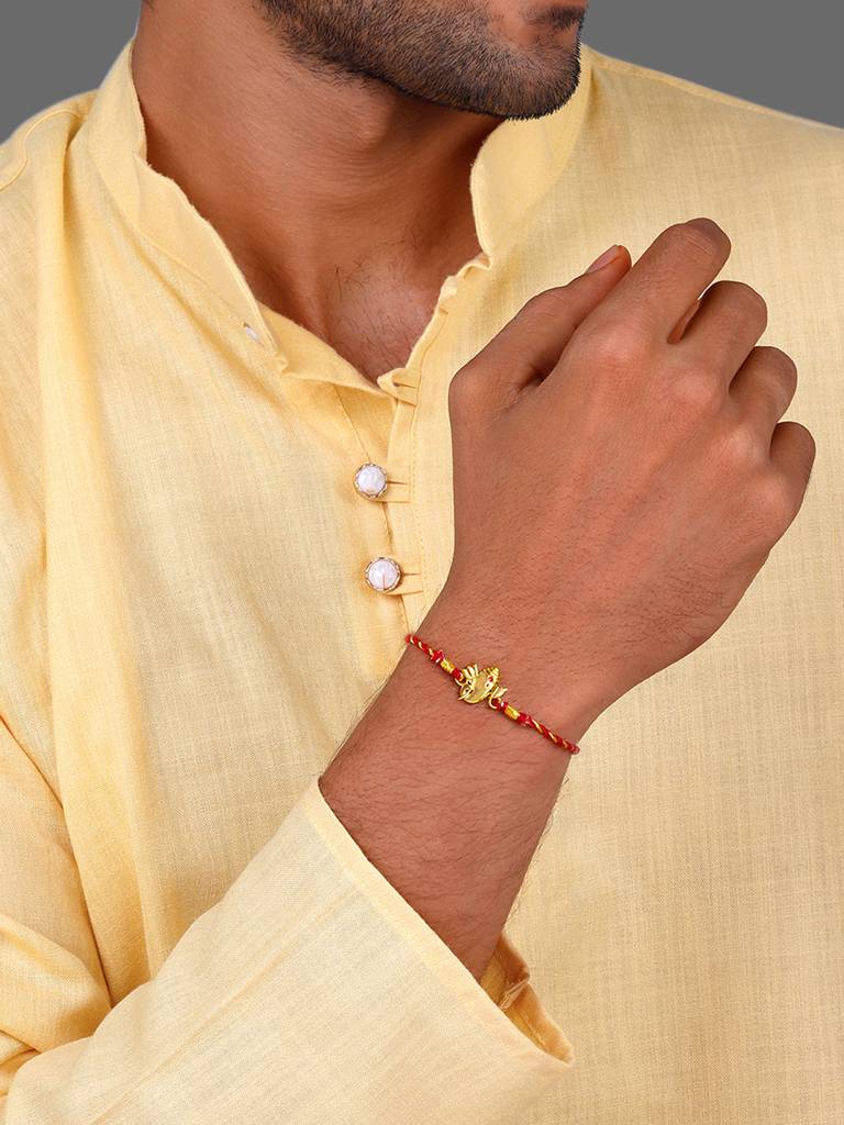 Giva Golden Bala Ganpati Rakhi : RK0258