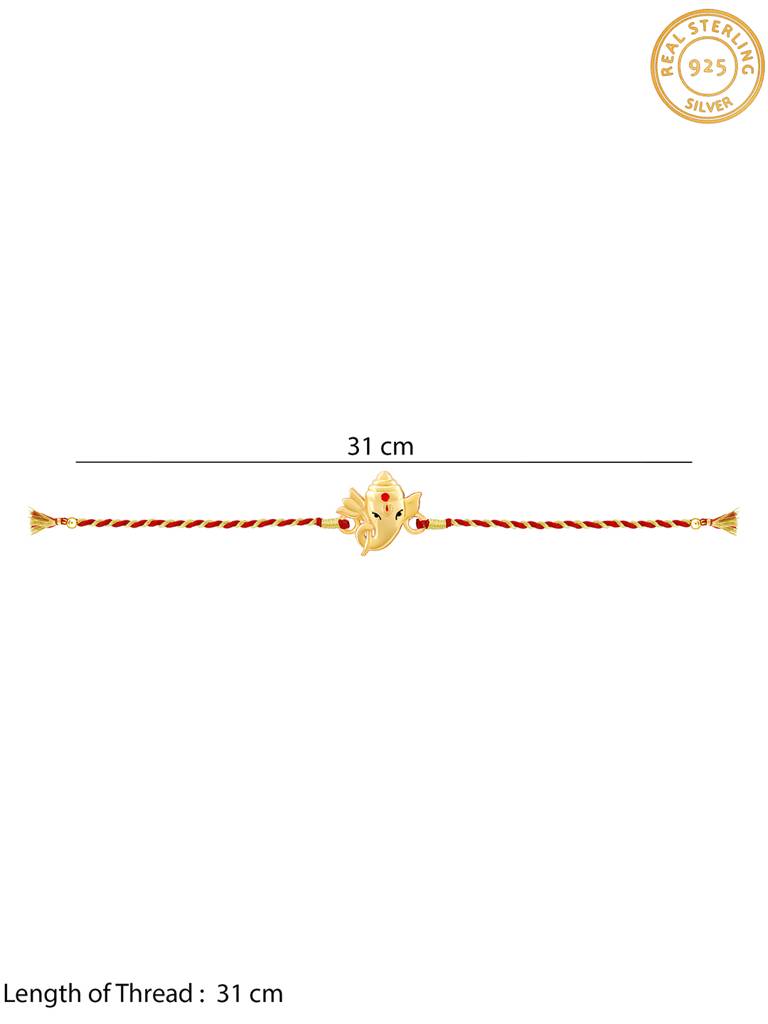 Giva Golden Bala Ganpati Rakhi : RK0258