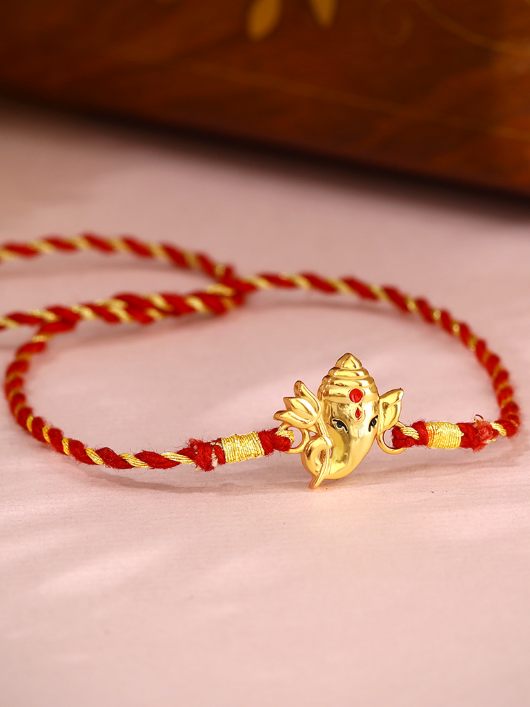 Giva Golden Bala Ganpati Rakhi : RK0258