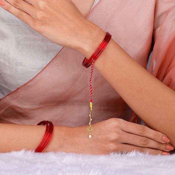 The Bhabhi'S Joy Lumba Rakhi Set Of 2 : RK0264RK0266