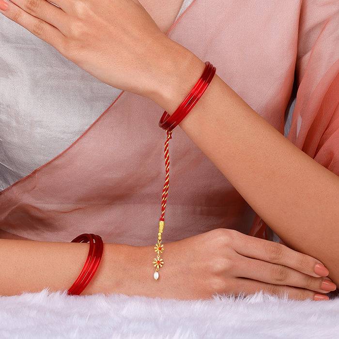 The Bhabhi'S Joy Lumba Rakhi Set Of 2 : RK0264RK0266