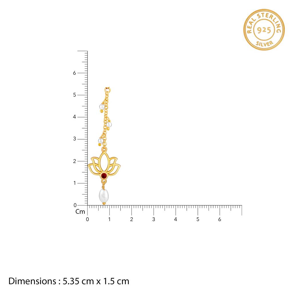 Golden Padma Lumba Rakhi : RK0266