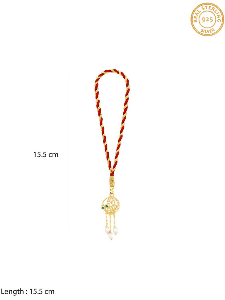 Giva Golden Pearl Peafowl Lumba
Rakhi : RK0271