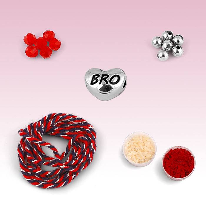 Bro Love Rakhi Bead For Do It Yourself Kit : RK0311