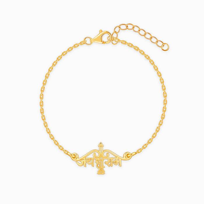 Golden Classic Jai Shree Ram Rakhi : RK0323