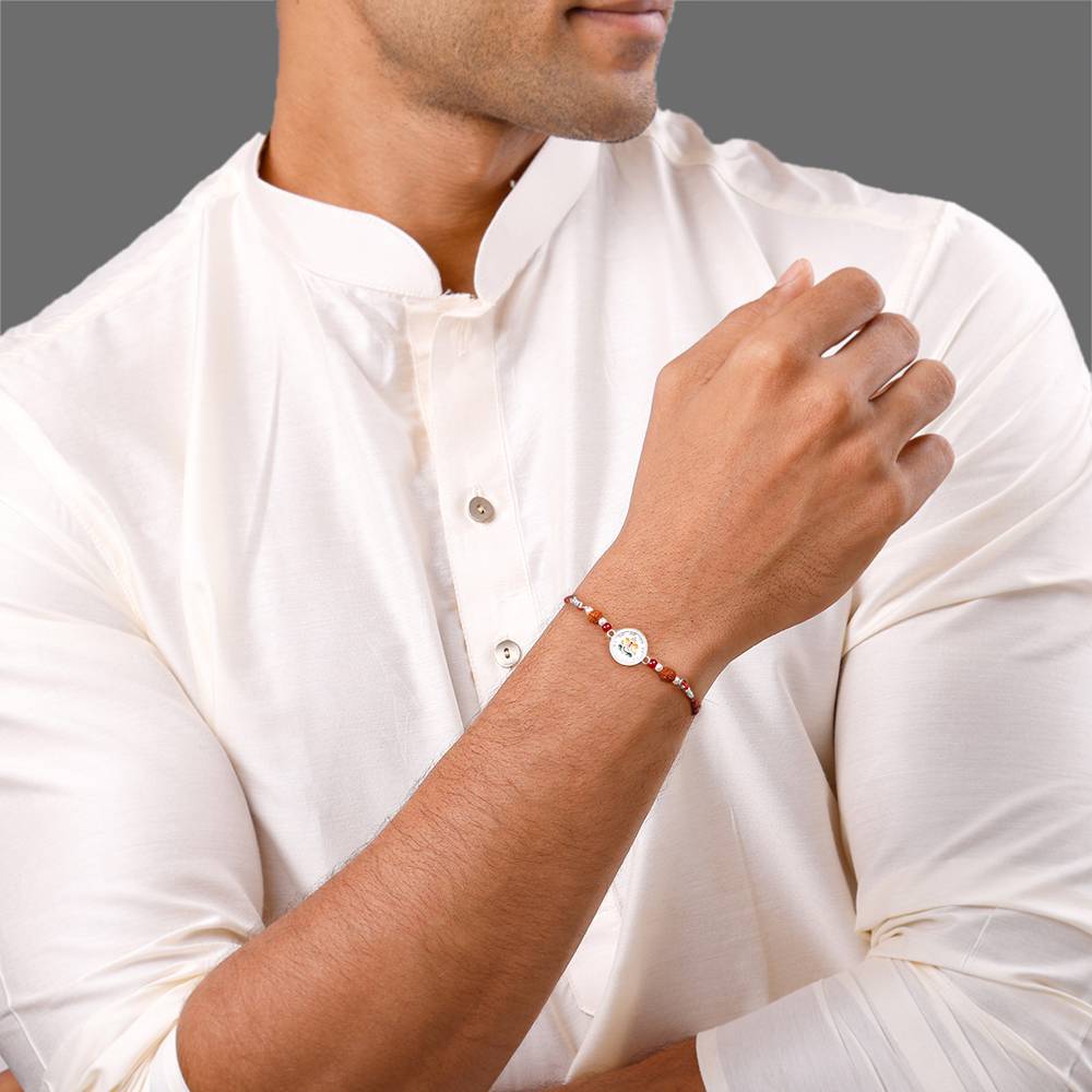Giva 925 Silver Ekadanta Rakhi Combo (Set Of 3)| Raksha Bandhan Rakhi For Men | Gift For Men & Boys | Wit : RK0409RK0415RK0423