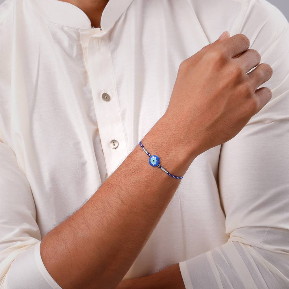 Giva 925 Silver Guardian Gaze Rakhi Combo (Set Of 5)| Raksha Bandhan Rakhi For Men | Gift For : RK0419RK0420RK0421RK0463RK0413